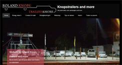 Desktop Screenshot of knopstrailers.nl